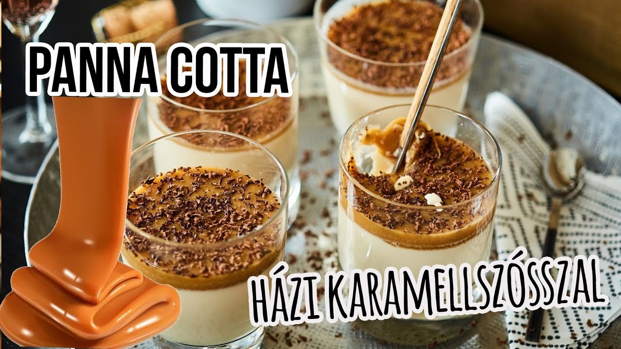Panna Cotta házi karamellöntettel