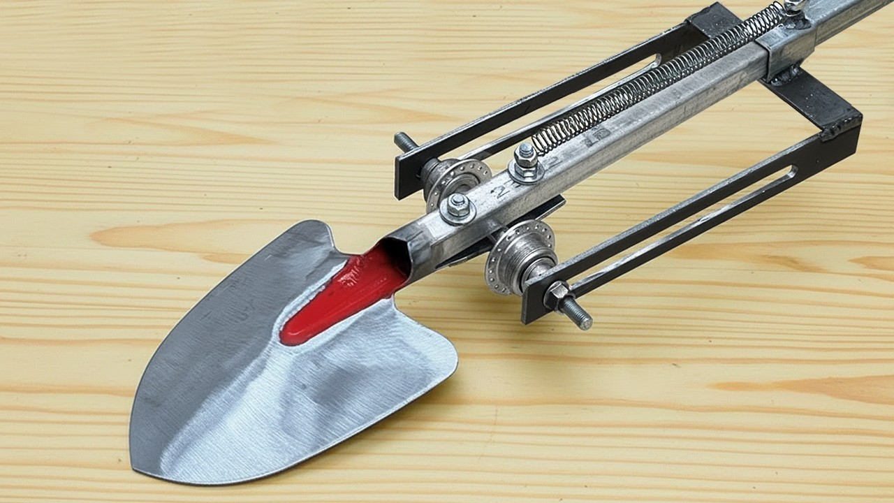 Amazing Idea from a 65-Year-Old Welder! Turning an Old Shovel Into a Millions-Dollar Tools