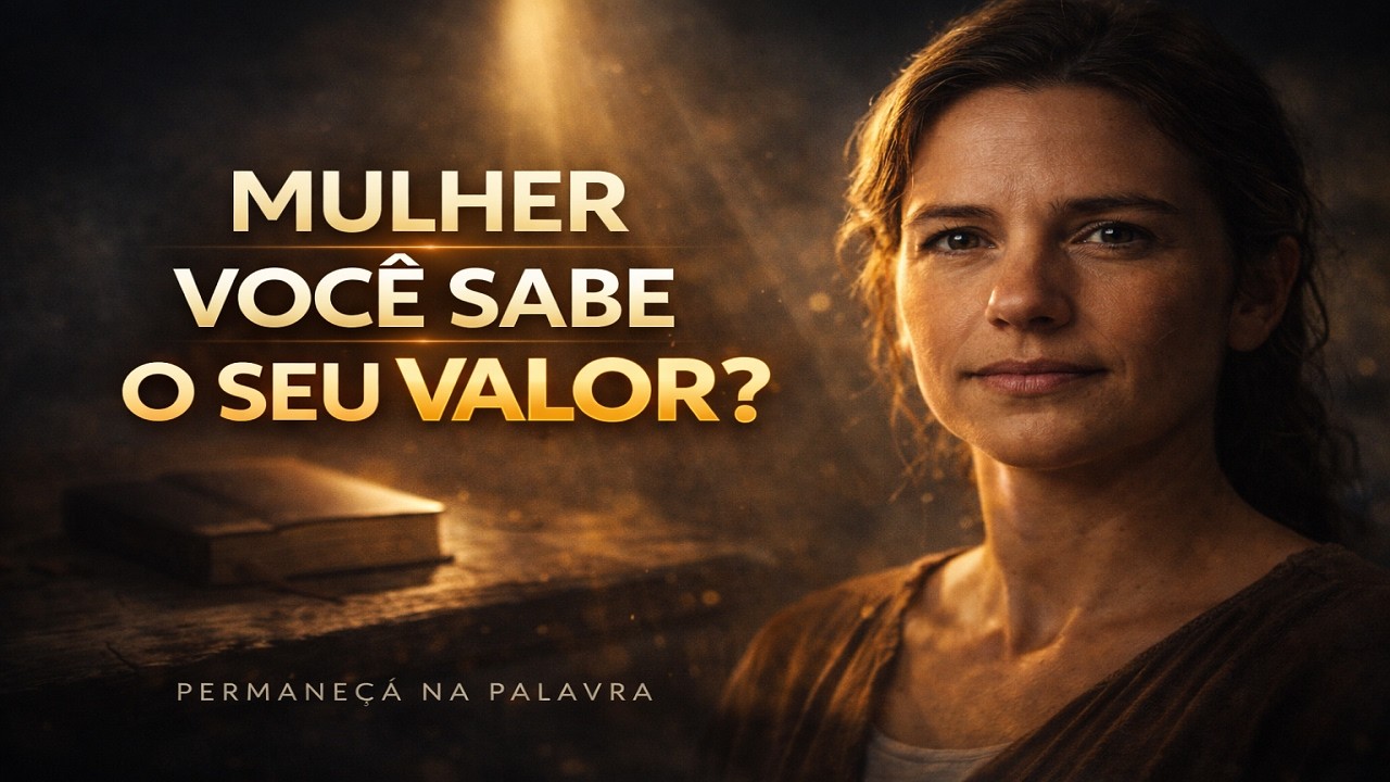 MULHER VOCÊ SABE O SEU VALOR?