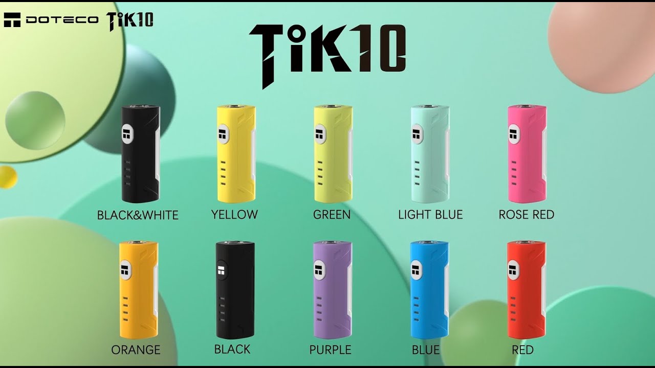 DOTECO Tik10 TVC: Features and Colors