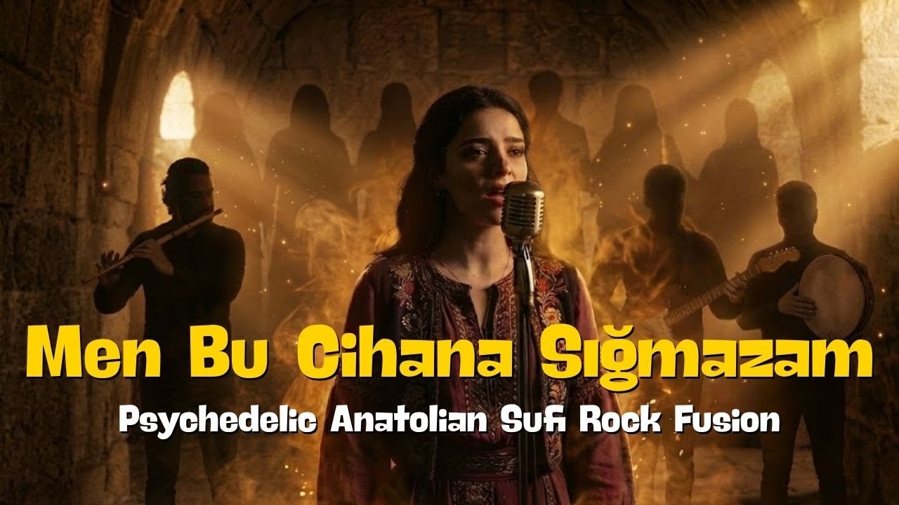 Men Bu Cihana Sığmazam | Psychedelic Anatolian Sufi Rock Fusion