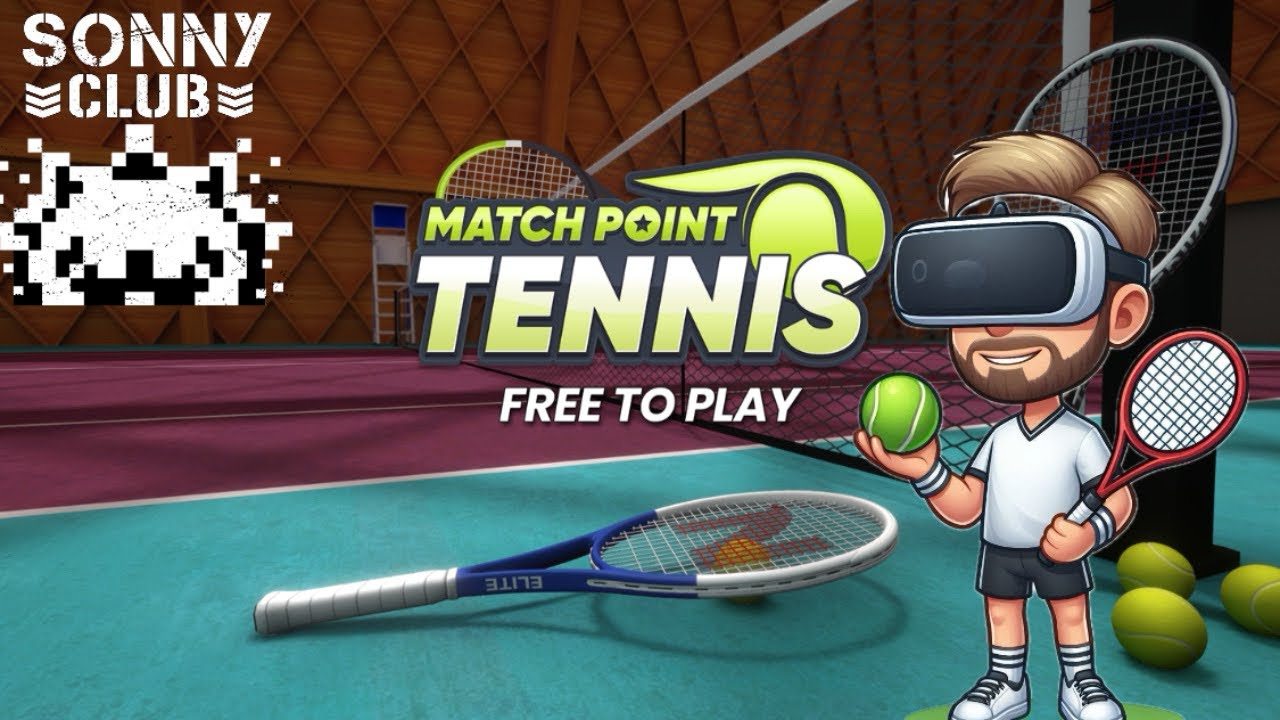 Match Point Tennis - Meta Quest 3 Gameplay w/ Sonny G