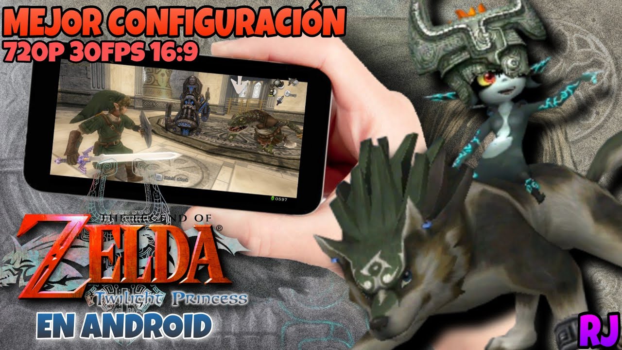 ZELDA TWILIGHT PRINCESS la mejor CONFIGURACI&Oacute;N para ANDROID 💥 | Reach J