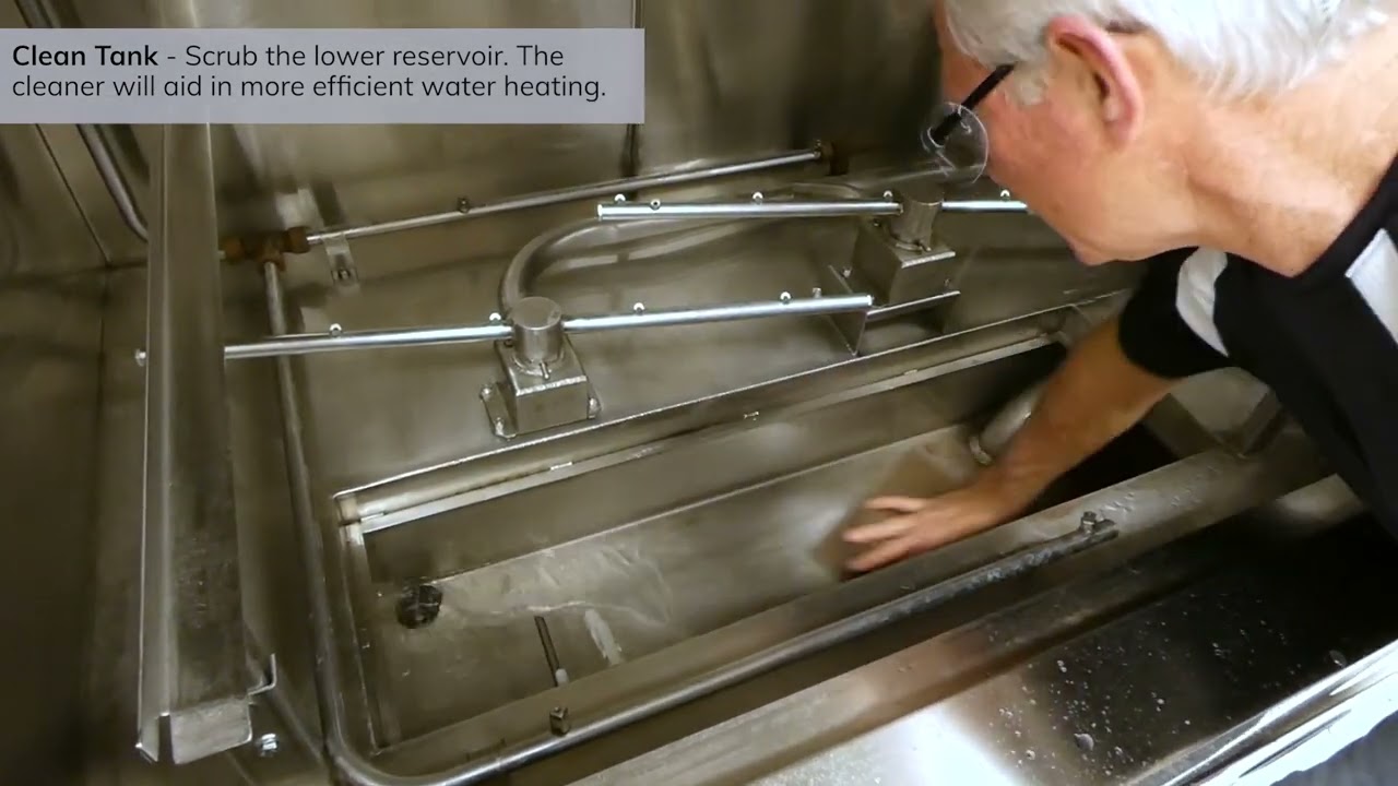 Bucket, Pot, Pan and Utensil Washer - Cleaning Procedure