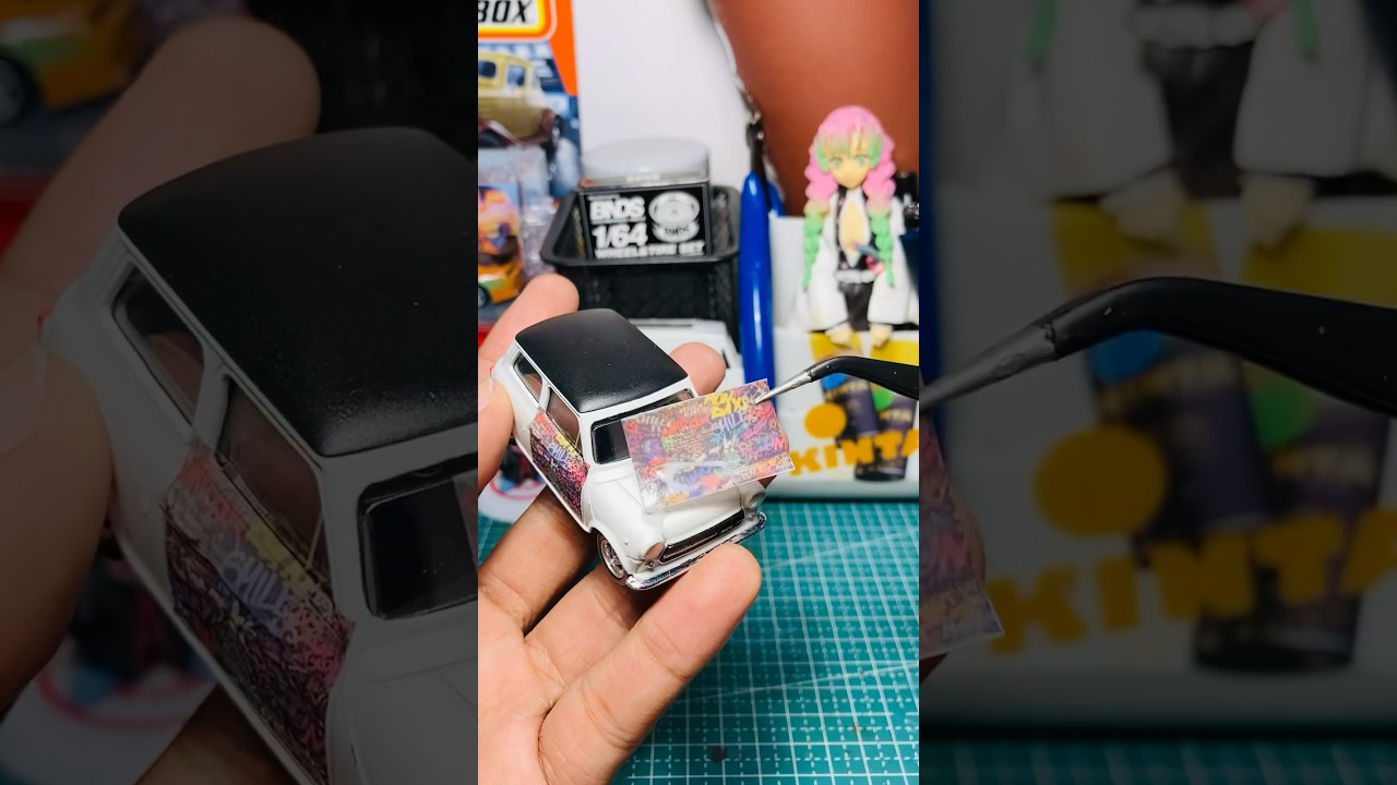 HOW TO CUSTOM A HOTWHEELS WATER SLIDE DECAL #hotwheels #diecast #hotwheelscustom #diecastcustom