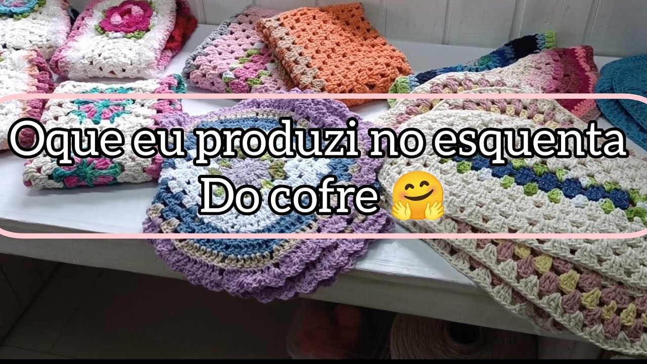 🚨 Oque produzi no esquenta do cofre 🤗 muita combinação de cores saiu lindezas