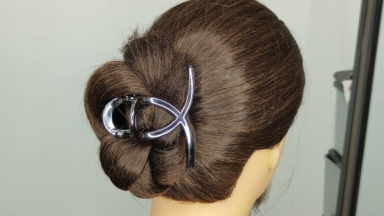 3 different hairstyles 1 claw clip✨