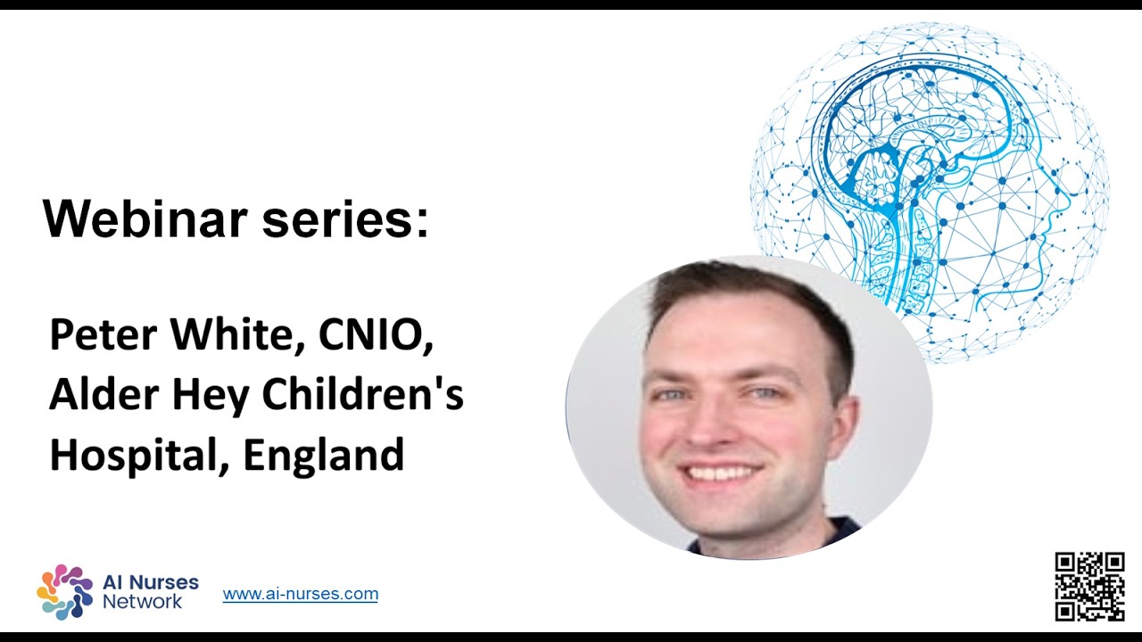 Peter White – discusses ambient voice technologies (AI scribes) to support paediatric nursing care