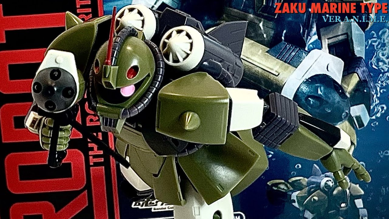Robot Spirits MS-06M Zaku Marine Type (ver. ANIME) Review