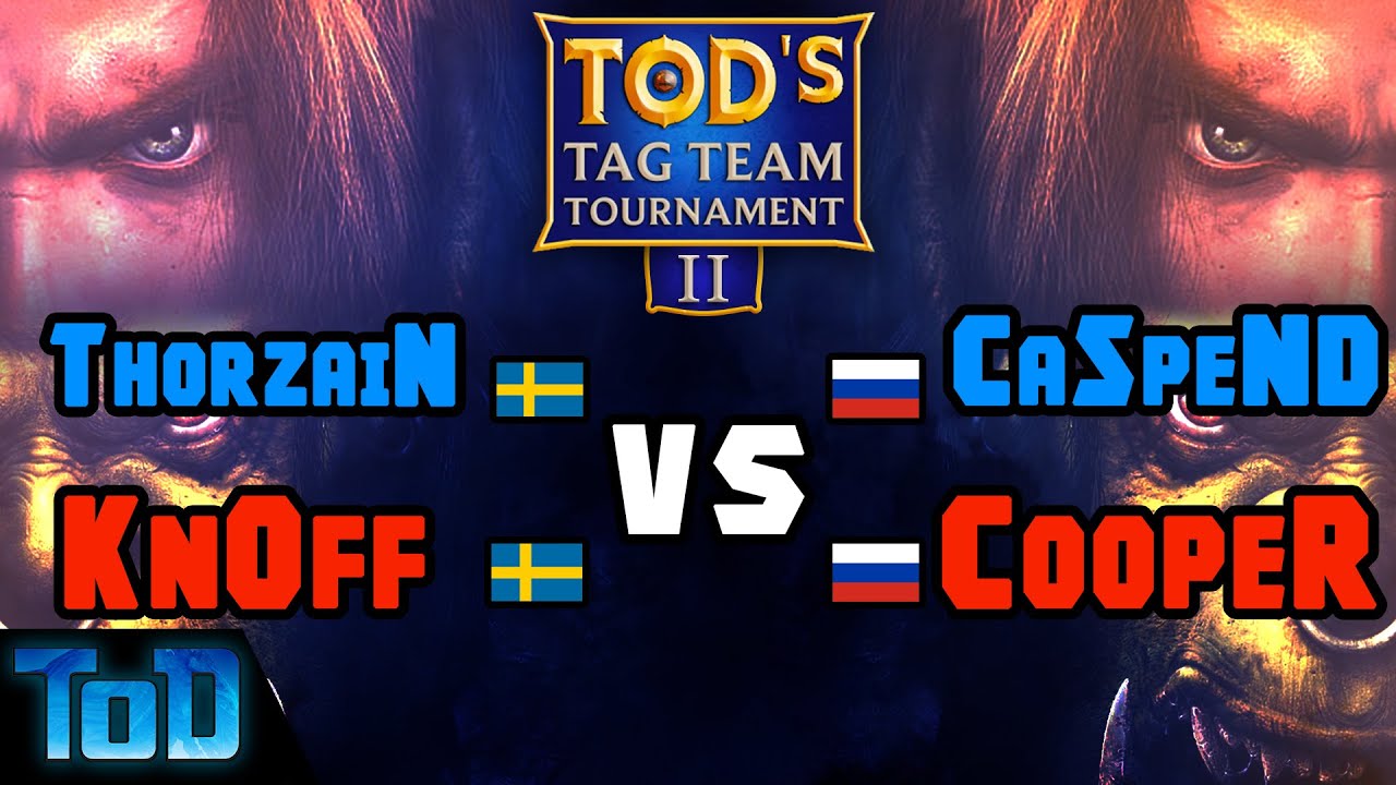 ThorzaiN & KnOff vs CaSpEND & Cooper - ToD's Tag Team Tournament #2 Group A