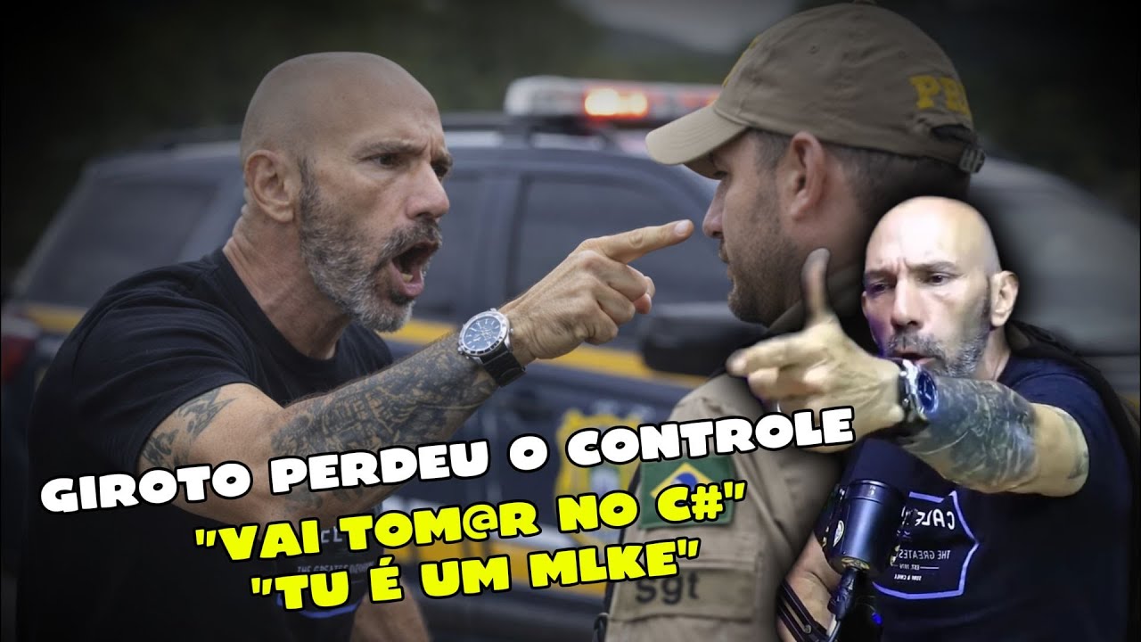 GIROTO PERDEU O CONTROLE COM OS PMs