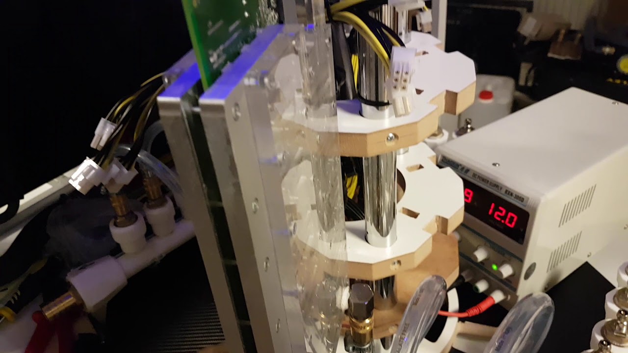 Antminer S9 motidified rig for Water Cooling