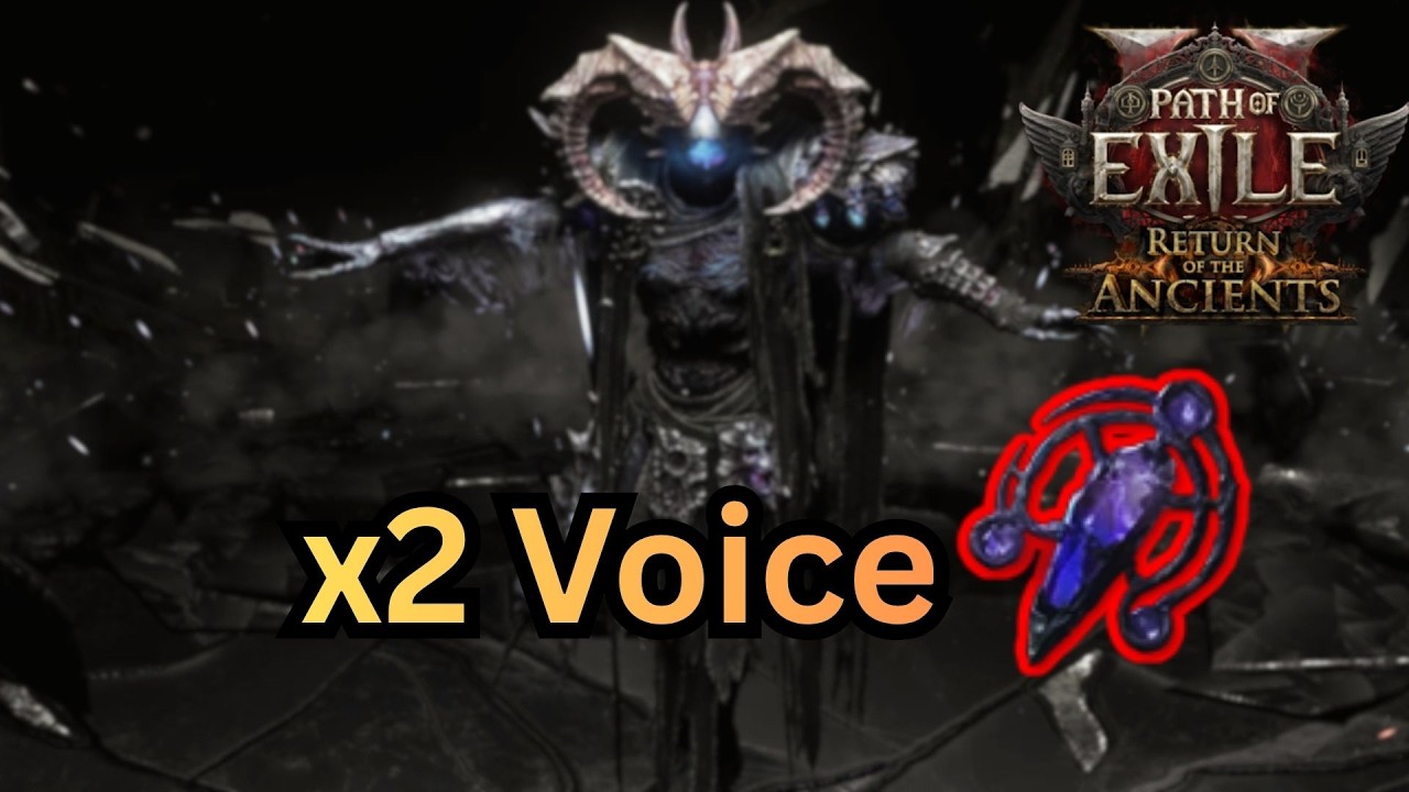 [Poe2] Double Voice jewel in 8 map