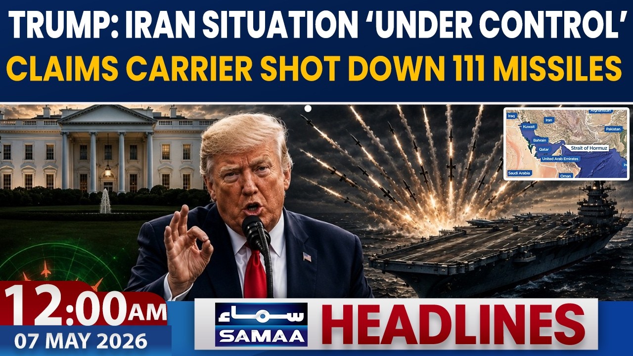 Trump Says US will get Iranian Uranium | Claims Carrier Shot down 111 Missiles | 12 AM Headlines