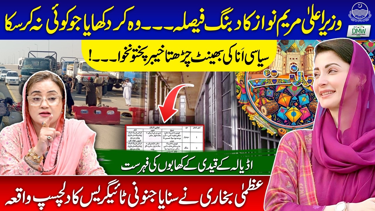 CM Maryam Nawaz is the Real Game Changer | Imran Khan's Jail Lifestyle Revealed | Basant 2026| GOP