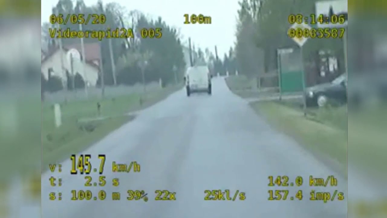 145 km/h w terenie zabudowanym z sądowym zakazem prowadzenia pojazd&oacute;w. Pirat zatrzymany!
