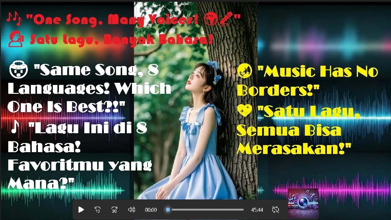 🌍 One Song, Many Voices | A Multilingual Music Journey (Japanese, Korean, Hindi, English & More!) 🎶