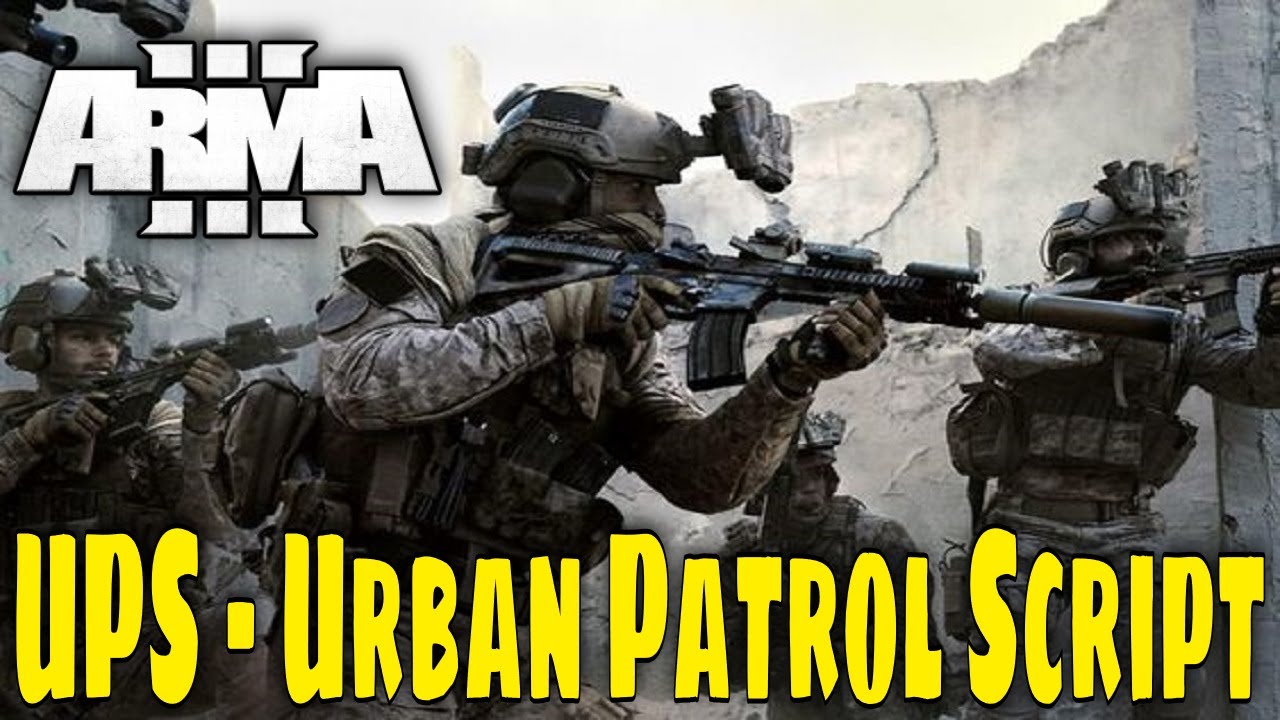 Easily setup Patrols of any Type in Your Arma 3 Scenarios with this Script!