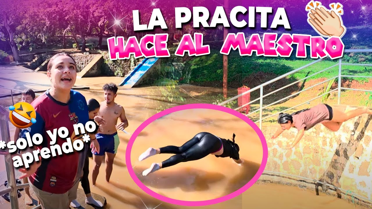 BRAVO! quedo demostrado que la practica hace al maestro. Las bichas aprendieron hacer clavados 🤩🥳