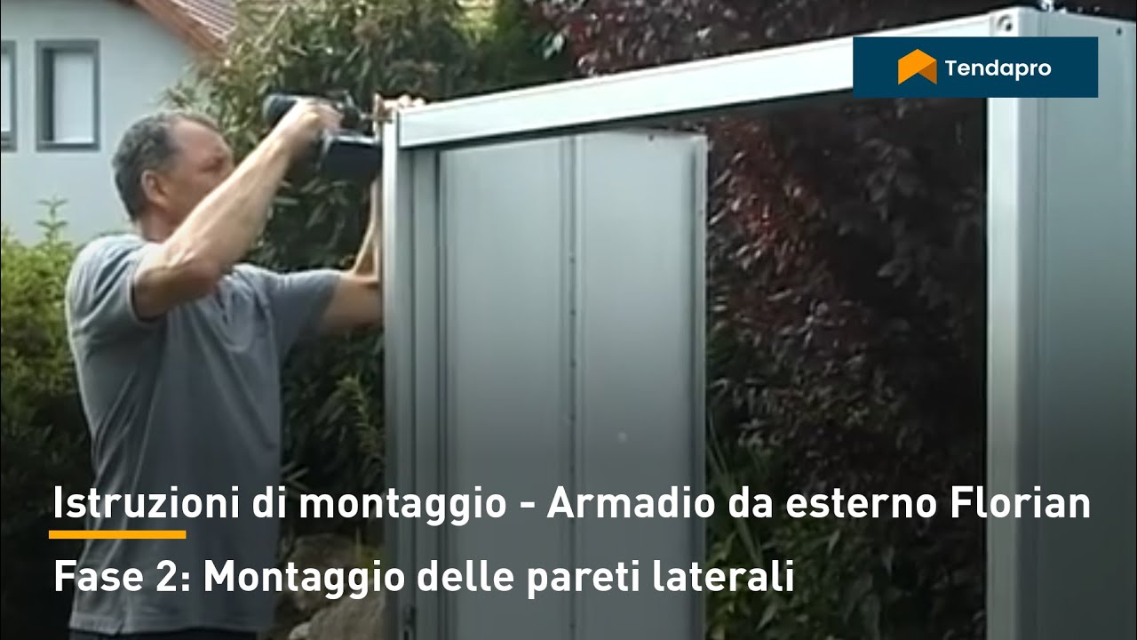 Florian - Fase 2 Montaggio delle pareti laterali