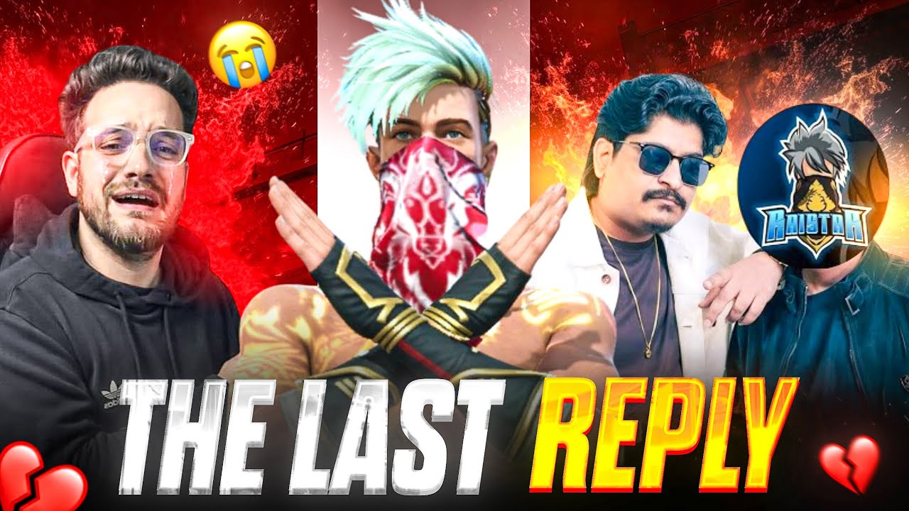 The End ! 😱 Gyan Gaming & Binzaid Gaming Final Reply 🤯 || Raistar & Gyan Gaming Leave FF 😢..