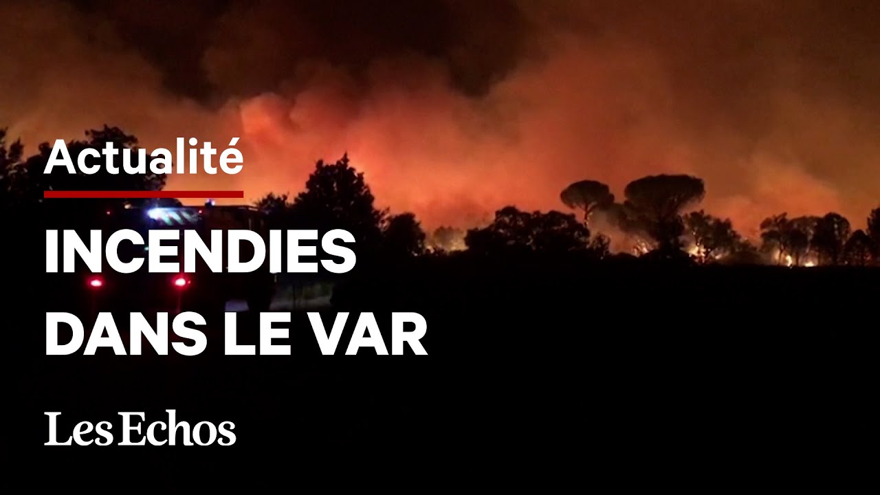 En Côte d'Azur, 1 200 pompiers toujours mobilisés pour éteindre l'incendie