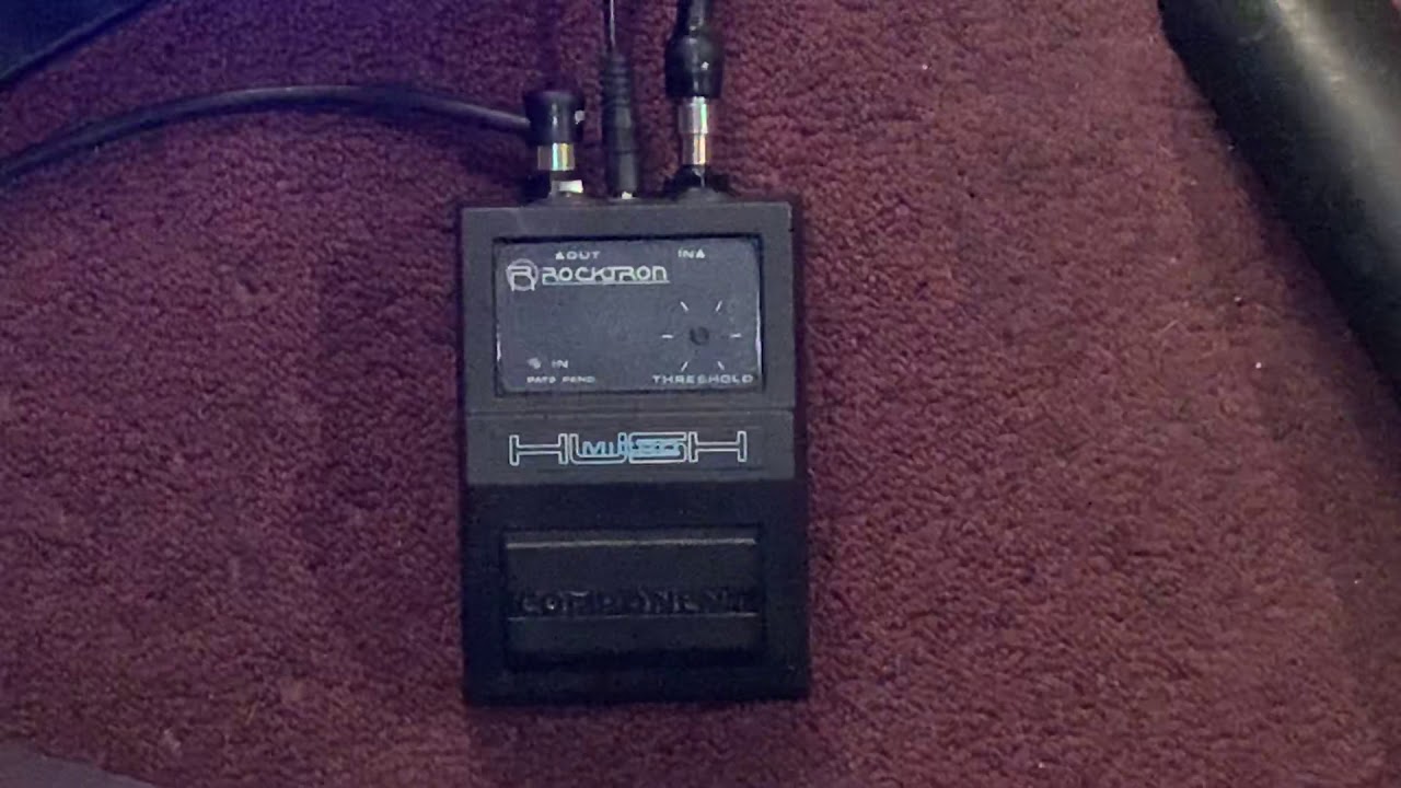 Rocktron Micro Hush Pedal 1980&rsquo;s Quick Demo