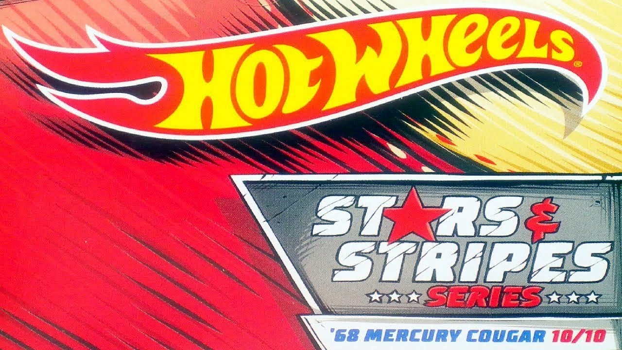 HOTWHEELS STARS & STRIPES SERIES [10/10] - 1968 Mercury Cougar by ransmo5