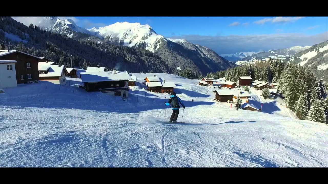 Skiing in Austria - Montafon 2016 (DJI OSMO)