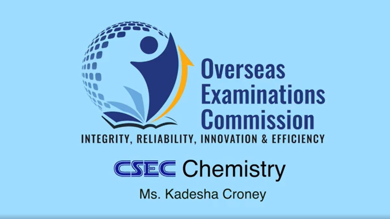 OEC CXC Marathon: CSEC Chemistry  Past Paper Review