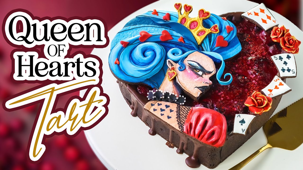 👑 Crowned in Chocolate: My Most Dramatic Tart Yet