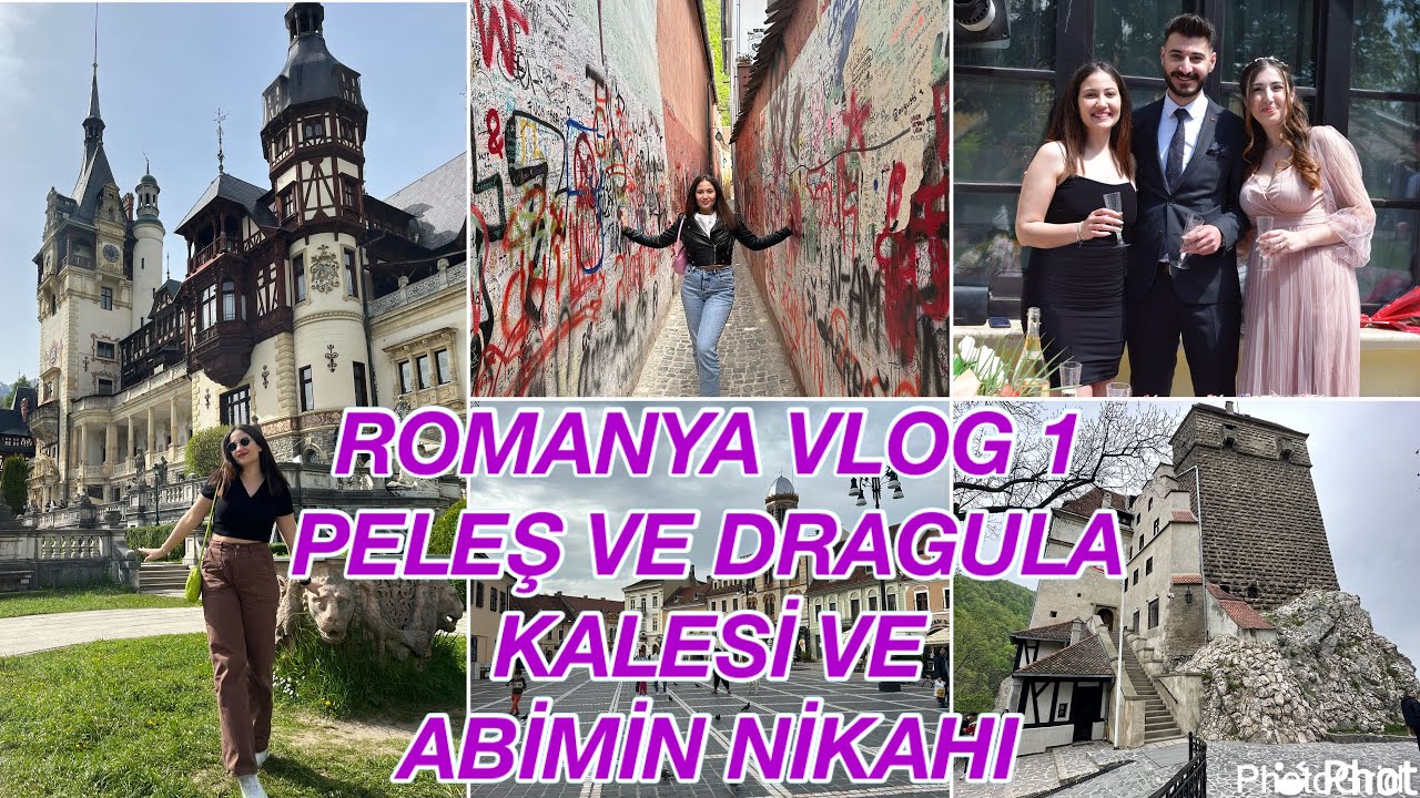 ROMANYA VLOG | DRAGULA KALESİ | PELEŞ KALESİ 🇷🇴
