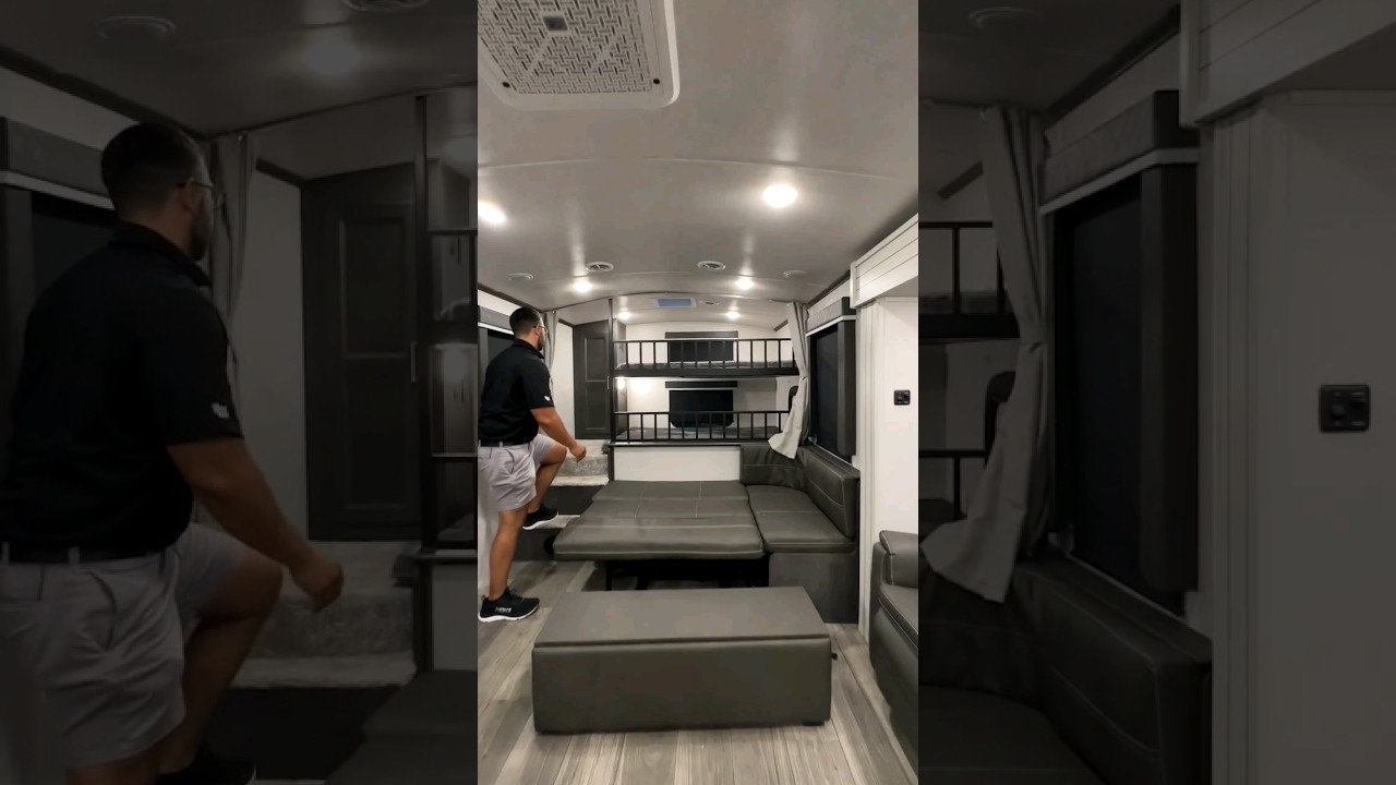 Уникальная планировка двухъярусного дома, которой можно насладиться 👀 Keystone Cougar 30BHS 2024 ...