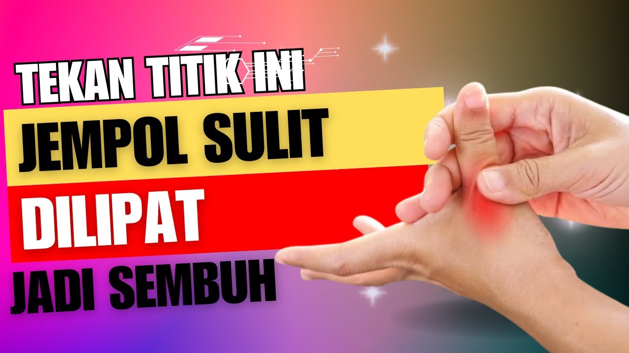 Cara Terapi Jempol Susah Dilipat Ditekuk(Triger Fingger) | Tabib Shaleh