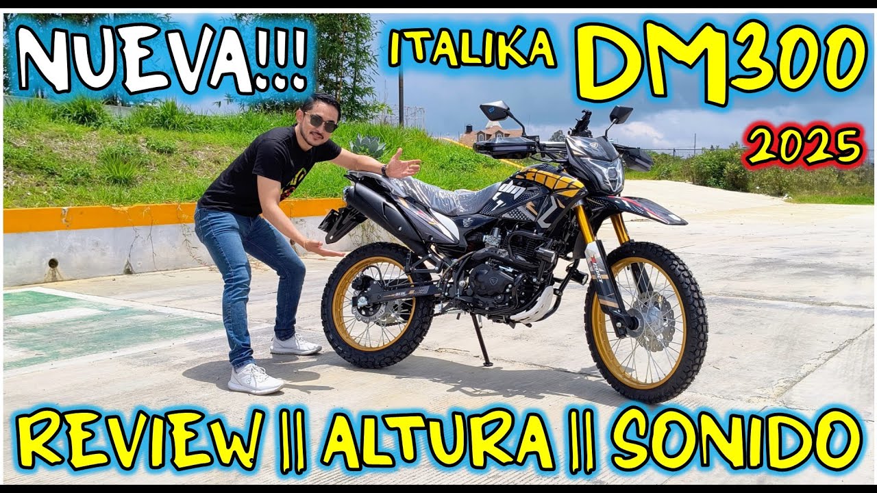 ▪️NUEVA ITALIKA DM300 2025 || !NO ES UNA MOTO PARA CUALQUIERA! || REVIEW ||PRUEBA DE SONIDO Y ALTURA