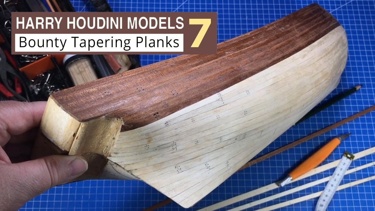 Bounty by Constructo Part 7 Tapering Planks
