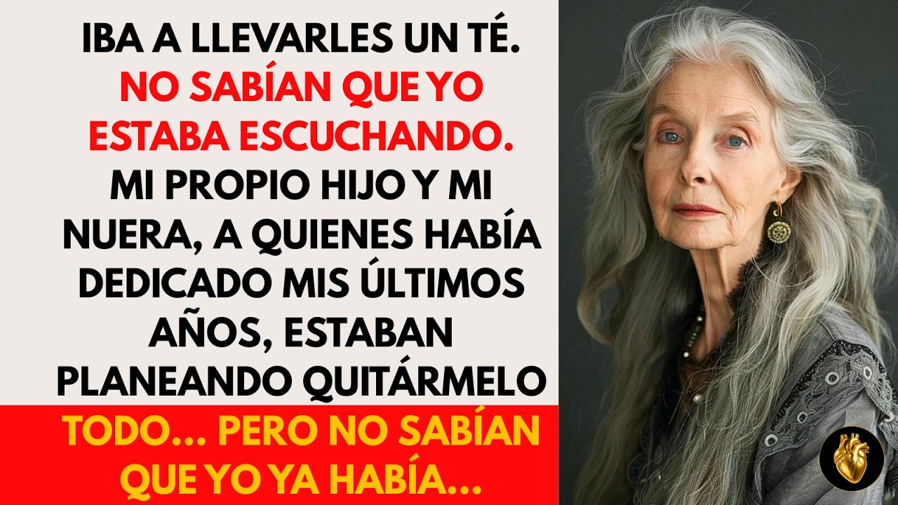 OÍ A MI NUERA: “¿CONSEGUISTE QUE ESA VIEJA IDIOTA FIRMARA EL TESTAMENTO?” CREYERON QUE NO LO SABÍA….