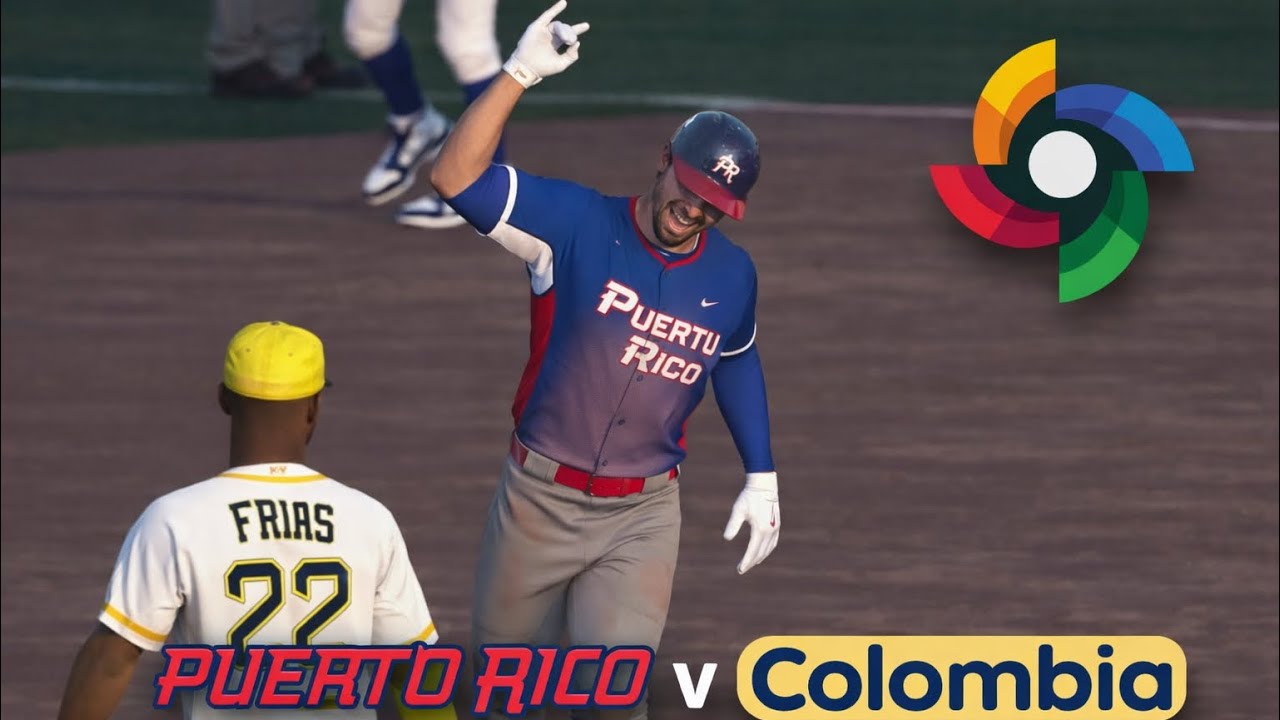 WBC 26 | 🇵🇷 PUERTO RICO v COLOMBIA 🇨🇴 | MLB THE SHOW 25 