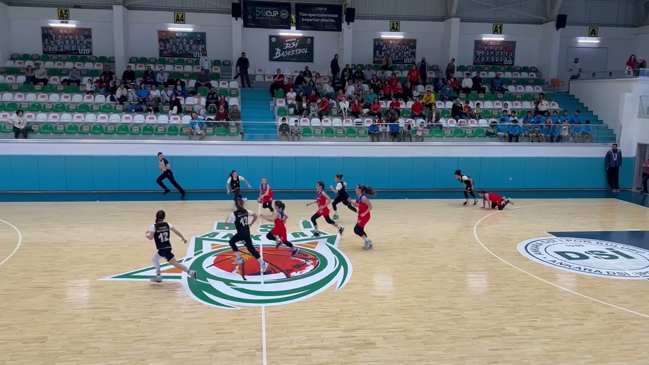Botaşspor - Çankaya Üniversitesi DSİ Cup U-12 Final Karşılaşması 3. ve  4. Periyot