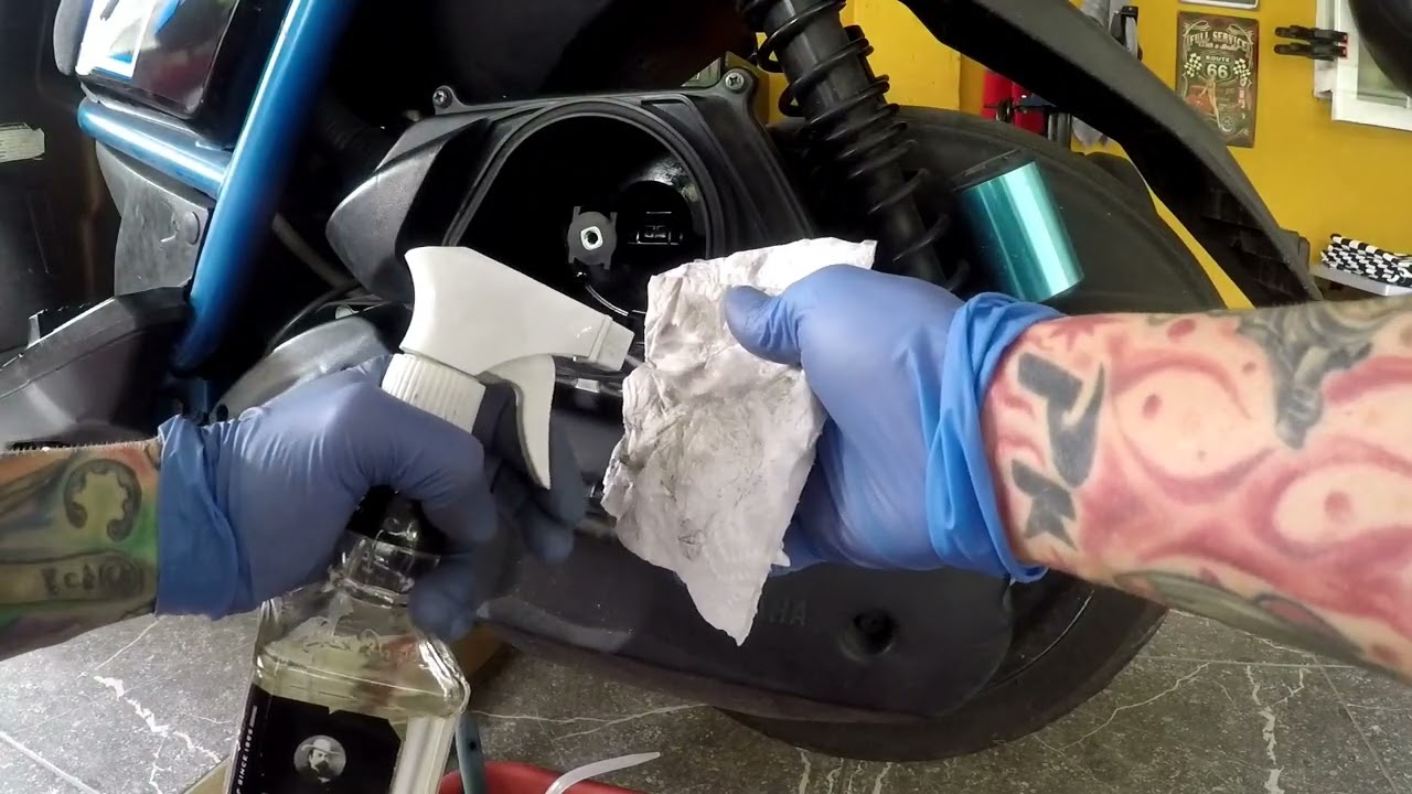 💀✌🏼🧰 Cambio filtro de aire Yamaha BWS 125 cc.