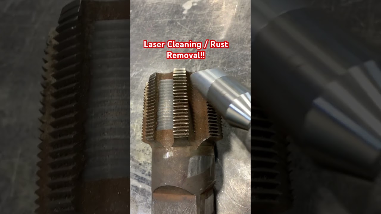 Laser Cleaning / Rust Removal! 