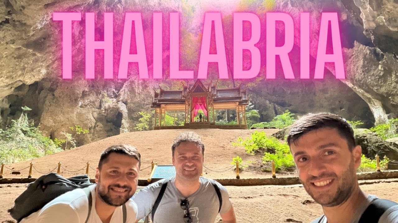 Tre calabresi in Thailandia 🇹🇭 (Andiamo a vedere una grotta magnifica)