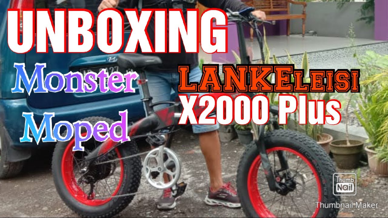 Powernya Mantab ‼️ Fat Bike Lankeleisi X2000 Plus ⚙️ Bayar Langsung UNBOXING
