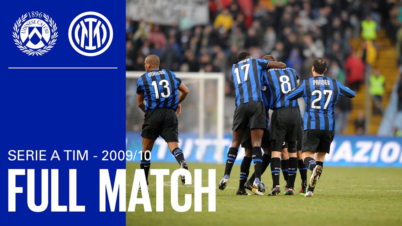 FULL MATCH | UDINESE vs INTER | 2009/10 SERIE A TIM - MATCHDAY 26 ⚫🔵🇮🇹