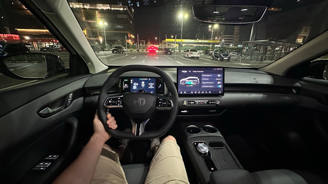 MGS5 2025 Night Test Drive