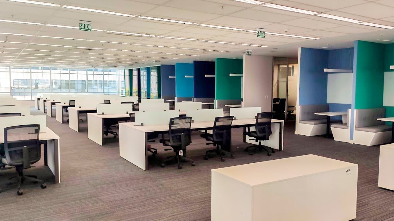 Laje Comercial Mobiliada - 865m&sup2; - Loca&ccedil;&atilde;o e Venda - Brooklin - S&atilde;o Paulo - SP