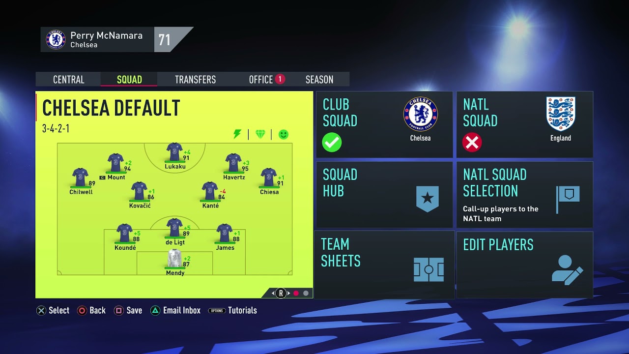 FIFA 22 | Как изменить позицию игрока в режиме карьеры