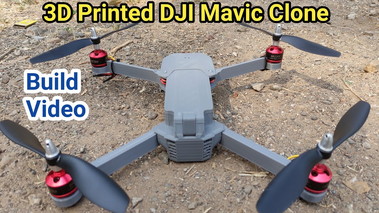 How to make Drone | 3D Printed DJI Mavic Clone