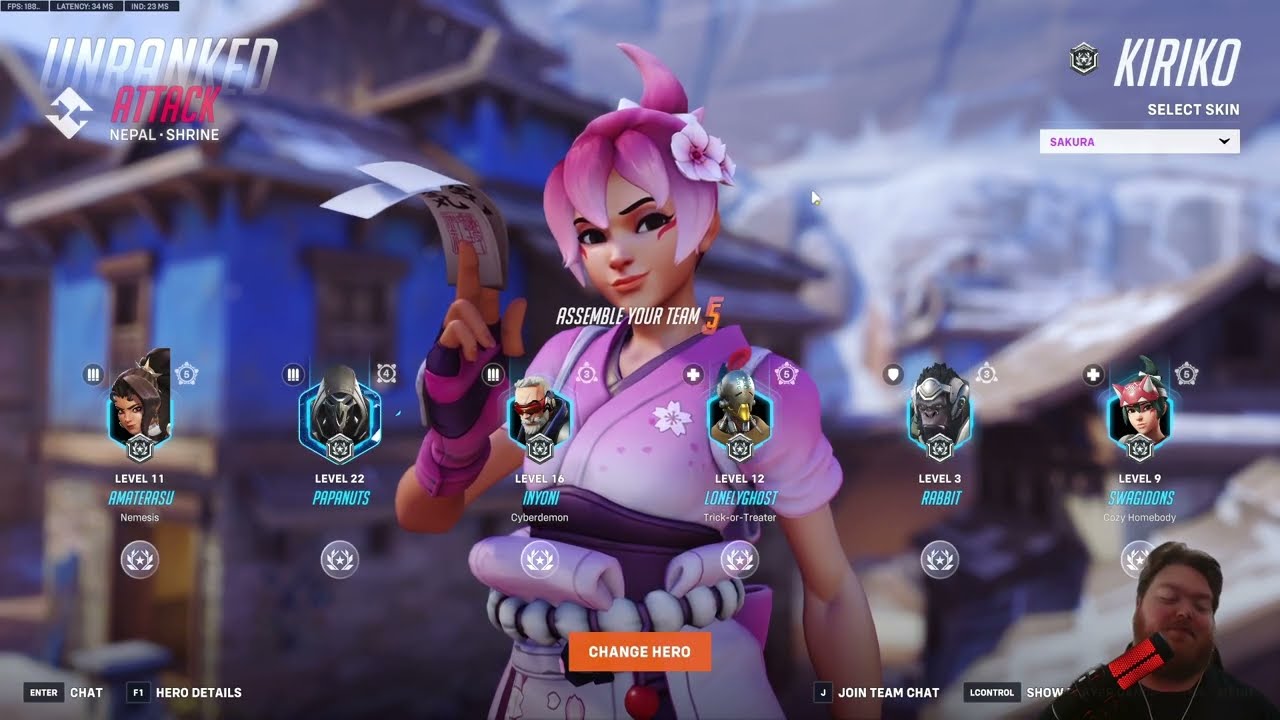 AI Choses My Overwatch Character..