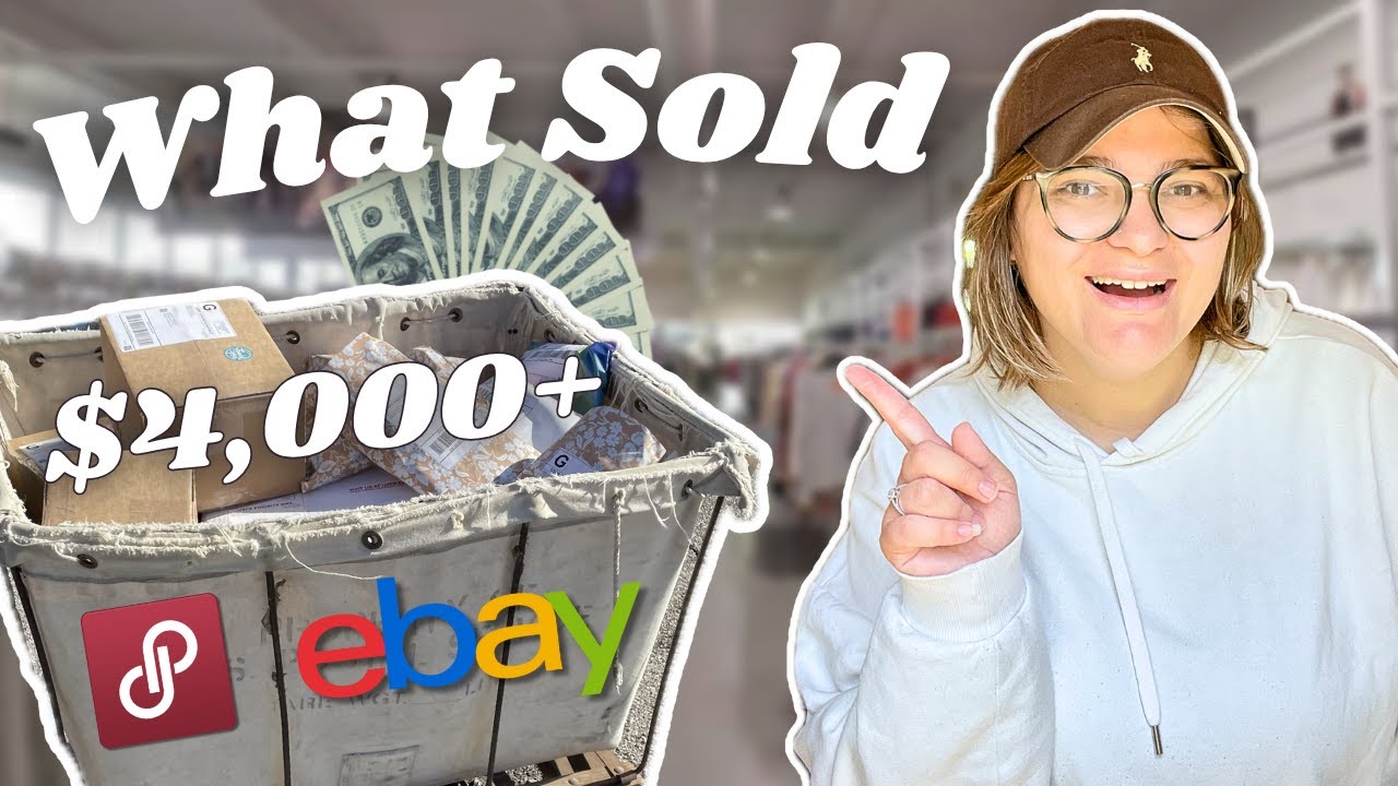 GREAT SALES OVER $50! 💸 What Sold on eBay & Poshmark in September!